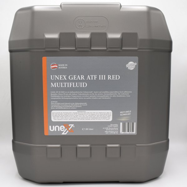 Gear ATF III Multifluid RED 20 Liter
