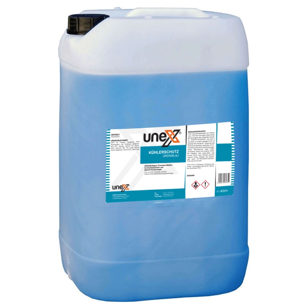 Kühlerschutz Grün/Blau Fertiggemisch AF11/AF48 -34°C 25 Liter