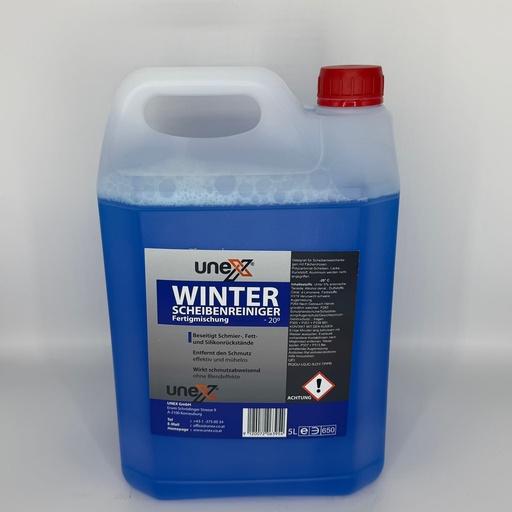 [UNEX11844.4] Winterscheibenreiniger VbF-frei -20°C 5 Liter