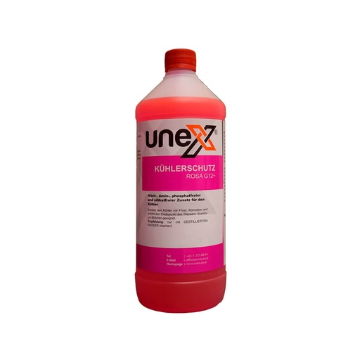 [UNEX11346] Kühlerfrostschutz Rosa G12+ Fertiggemisch -34°C 1 Liter 